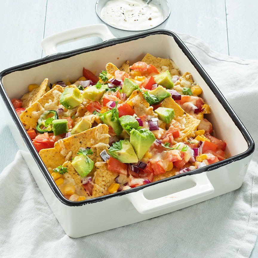 nachos uit de oven