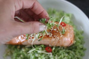 broccolirijst_met_zalm