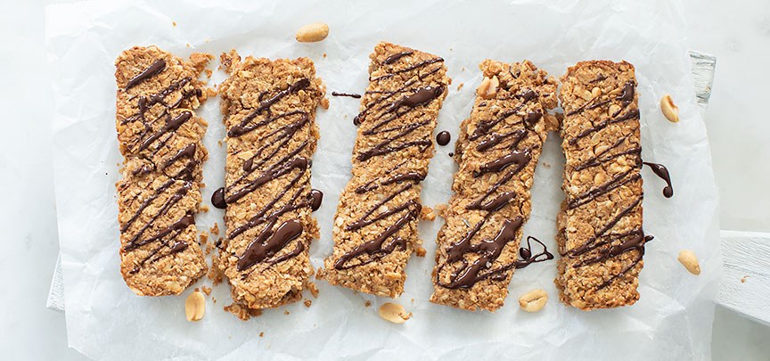 Pindakaas granola repen