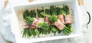 haricots verts met spek