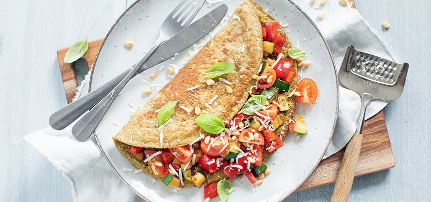 Italiaanse boerenomelet