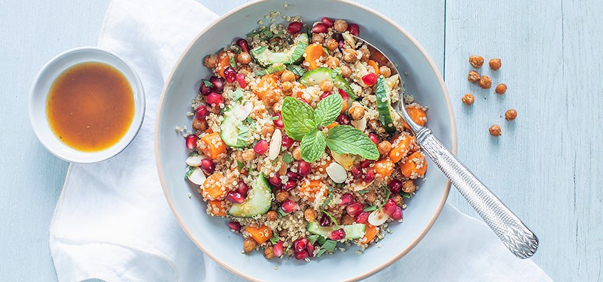 Marokkaanse quinoa salade