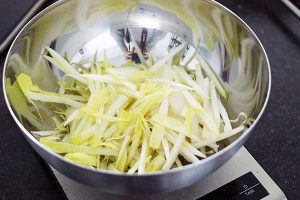 witlof salade stap 1