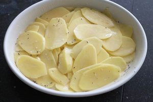 Gezonde light aardappelgratin