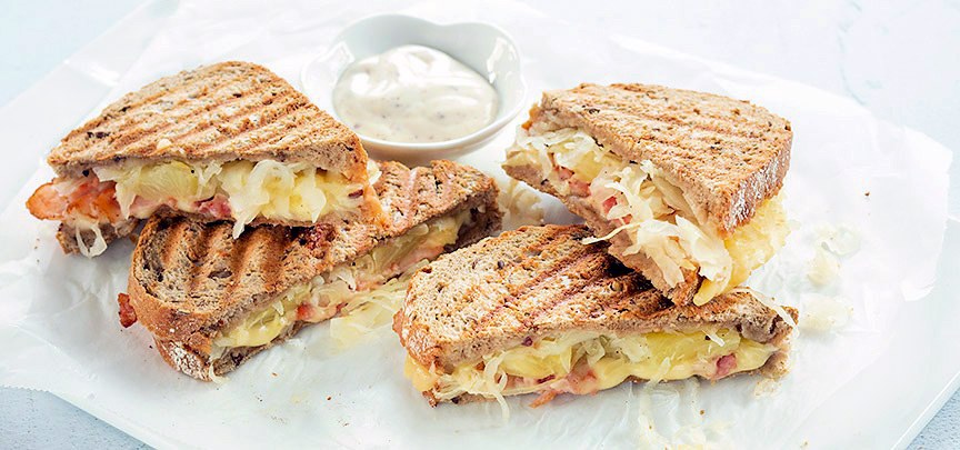 Tosti zuurkool ananas