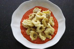 pasta met paprikasaus www.leukerecepten.nl