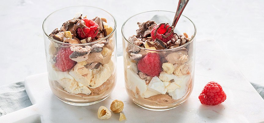 Chocolade eton mess
