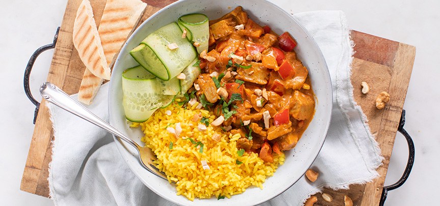 Snelle plantaardige kip tandoori recept + kom gratis proeven!