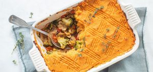 vegan ovenschotel met zoete aardappelen www.leukerecepten.nl