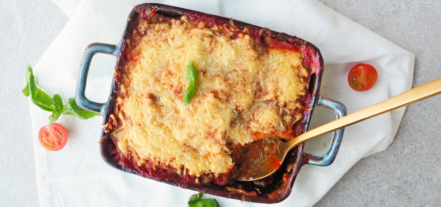 Koolhydraatarme lasagne