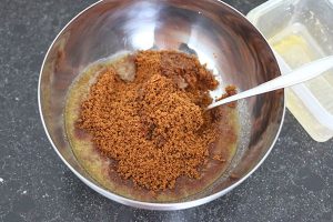 Monchou taart stap 1