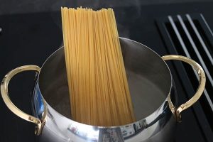 Pasta met garnalen