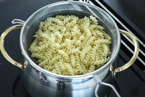 Pastasalade garnalen