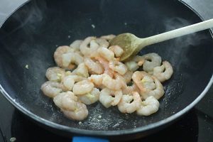 Pastasalade garnalen