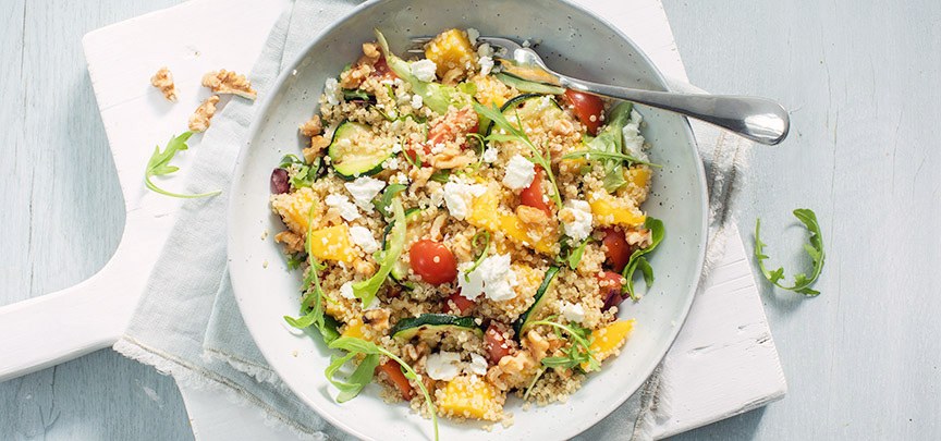 Quinoa salade met cherrytomaatjes
