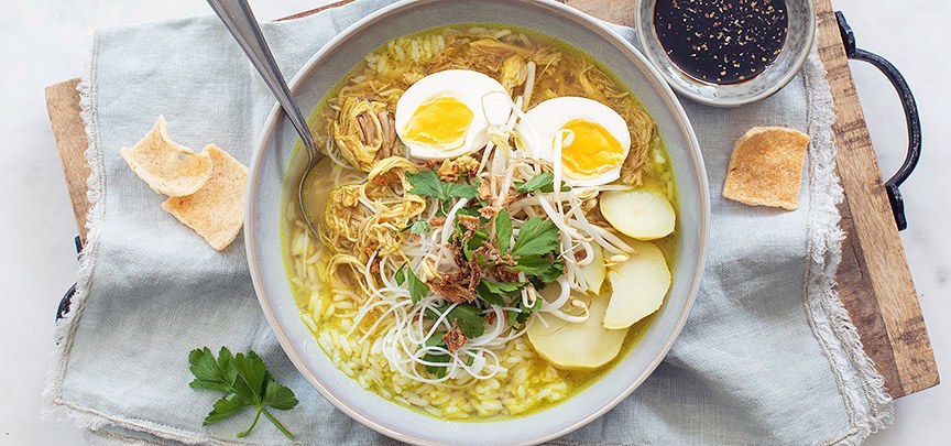 Soto ajam – Indonesische kippensoep