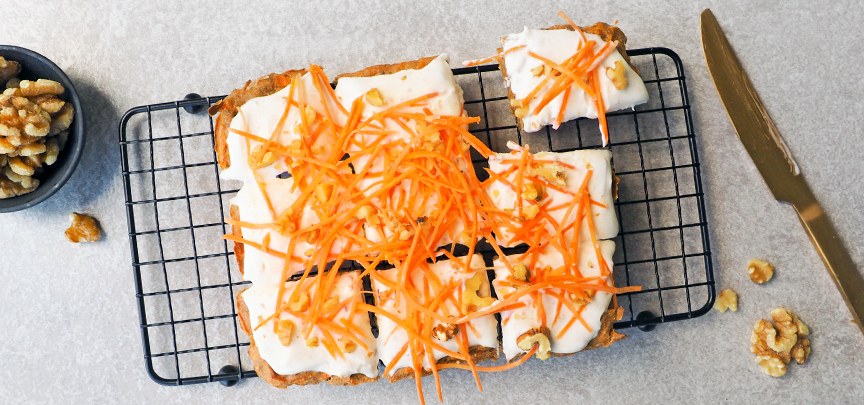 Gezonde carrot cake