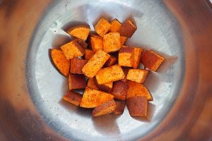 Mexicaanse bowl met zoete aardappel