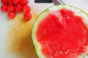 Limonade met watermeloen