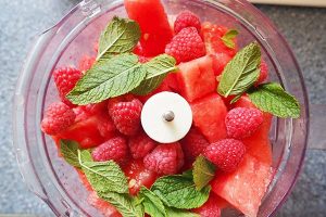 Limonade met watermeloen