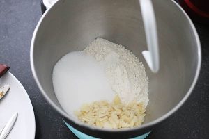 Abrikozen crumble gebak