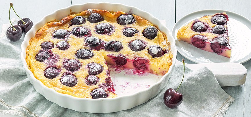 Clafoutis met kersen