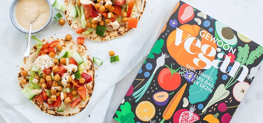 Pittige gorditas met kikkererwten + review Gewoon Vegan