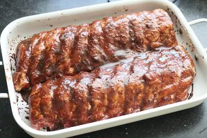 Spareribs uit de oven en van de BBQ