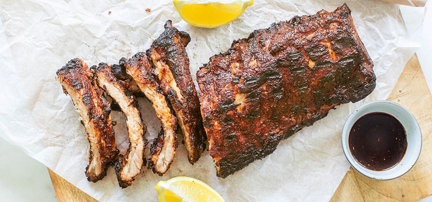 Spareribs uit de oven en van de BBQ