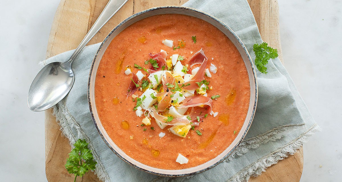 Salmorejo (koude Spaanse soep)