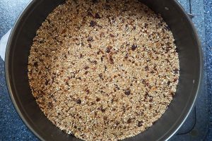 Vegan kwarktaart met mango