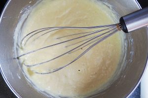 Vegan kwarktaart met mango