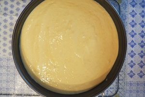 Vegan kwarktaart met mango