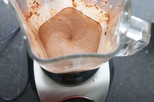 Gezond chocolade ijs