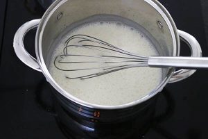 Panna cotta kokos passievrucht