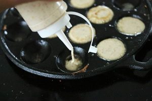 Citroen poffertjes met kokos