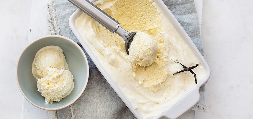 Vanille roomijs maken