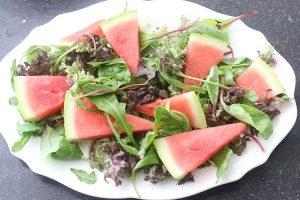 Watermeloen salade