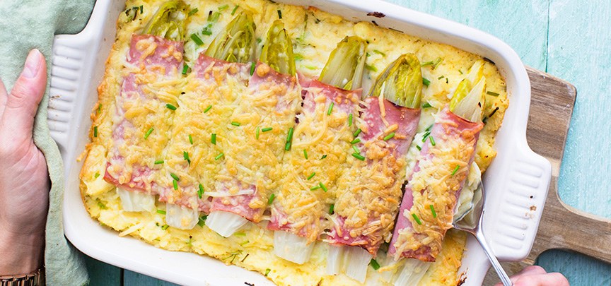 Witlof ovenschotel