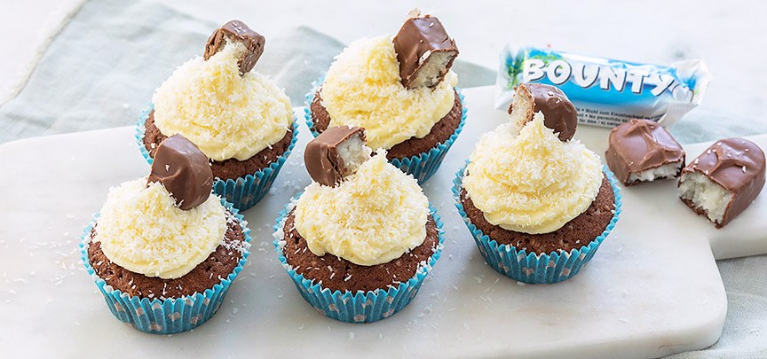 Bounty cupcakes