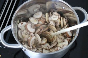 Champignonsoep - stap 2