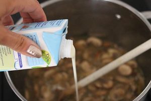 Champignonsoep - stap 6