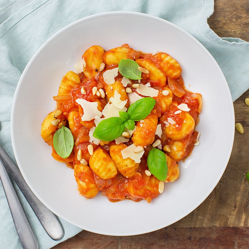 Gnocchi in tomatensaus