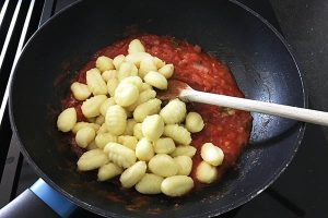 Gnocchi in tomatensaus