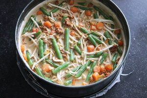 Indische quiche