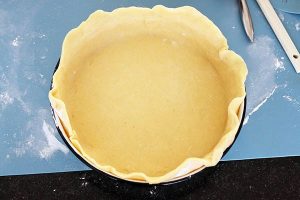 Amerikaanse appeltaart met dakje