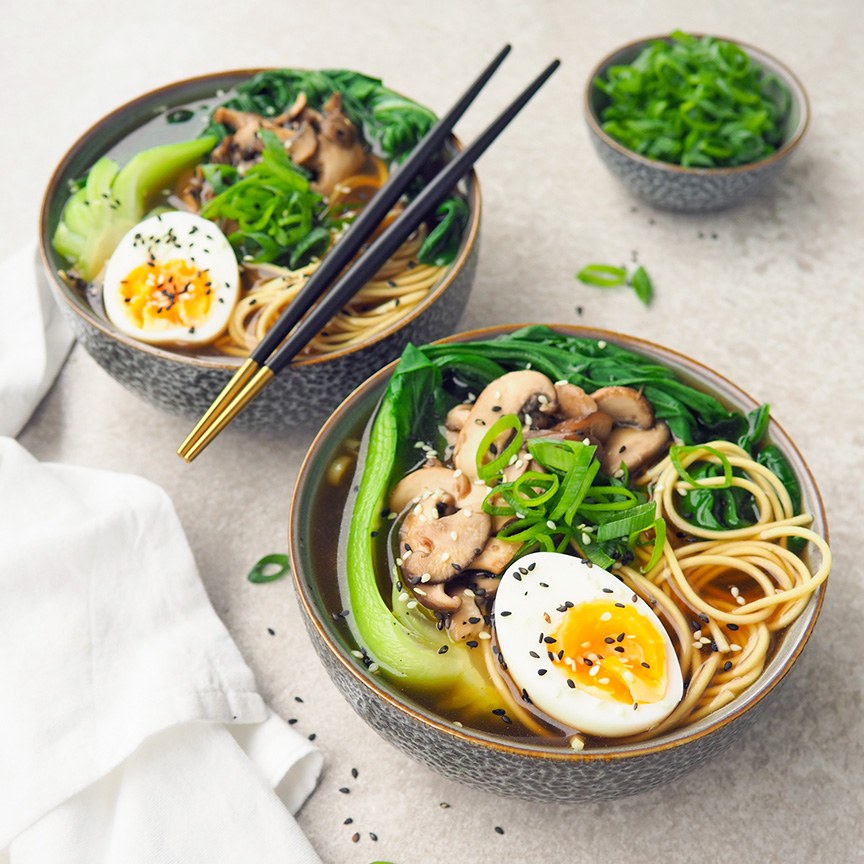 Japanse ramen soep