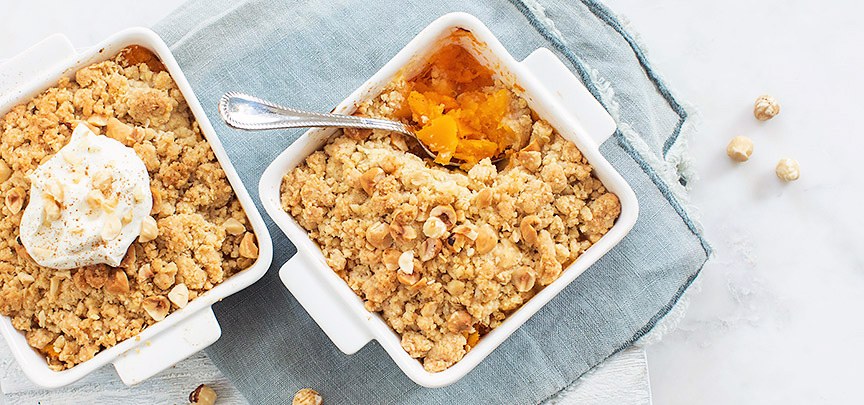 Pompoen crumble