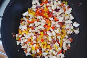 Courgette cannelloni bolognese