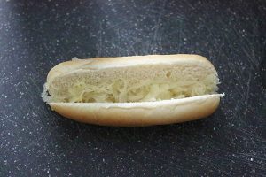 Hotdogs met zuurkool